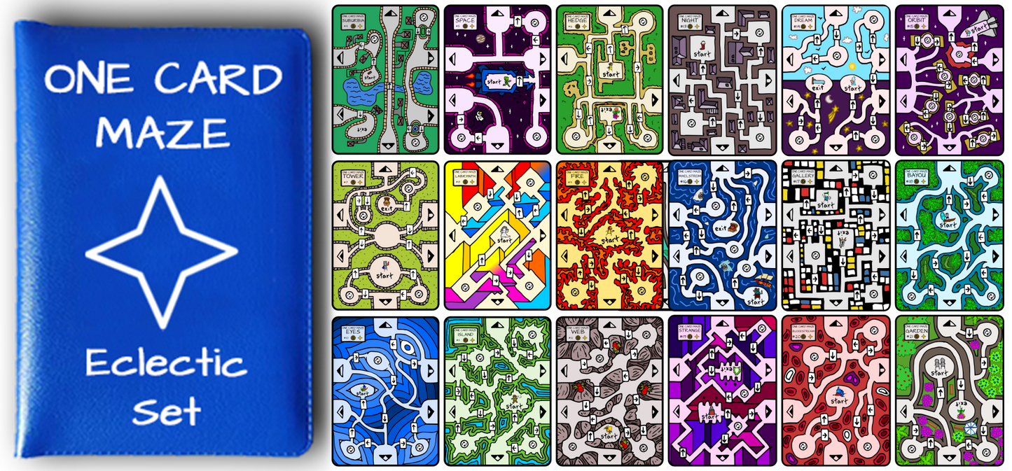 Almost Everything One Card Maze (No Kickstarter Exclusives)