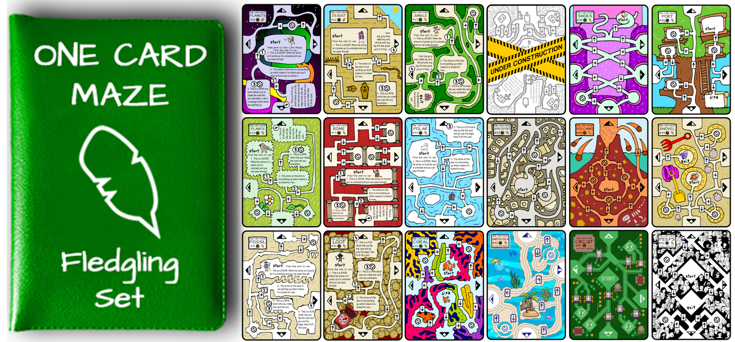 Almost Everything One Card Maze (No Kickstarter Exclusives)