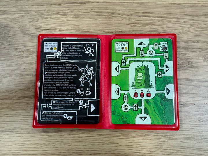 Almost Everything One Card Maze (No Kickstarter Exclusives)