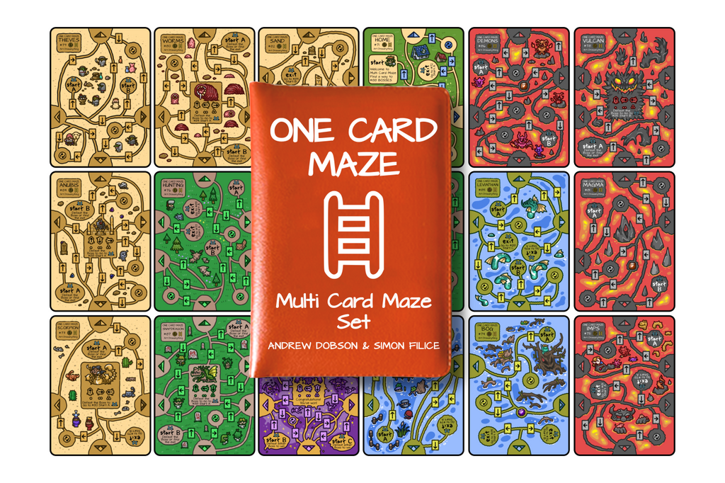 Multi Card Maze Wallet